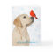 Yellow Lab Christmas Cardinal Cute Labrador Dog