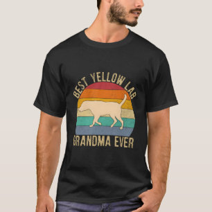 Yellow Lab Grandma Labrador Retriever T-Shirt