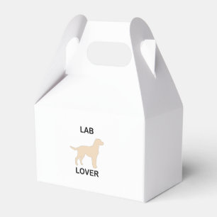 yellow lab lover favour box