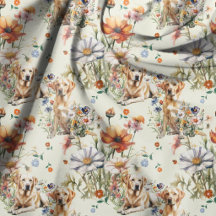 Yellow Lab Repeating Pattern