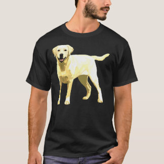 Yellow Lab Sticker T-Shirt