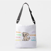 Yellow Lab Traits Cartoon