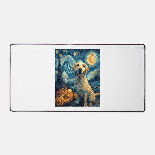 Yellow Labrador (2) Desk Mat