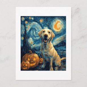 Yellow Labrador (2) Postcard