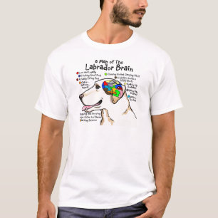 Yellow Labrador Brain Atlas T-Shirt