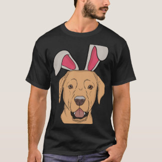 Yellow Labrador Bunny T-Shirt