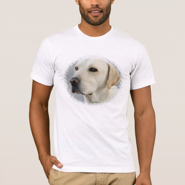 Yellow Labrador Dog T-Shirt (Front)