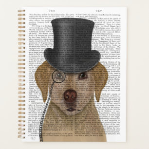 Yellow Labrador, Formal Hound and Hat Planner