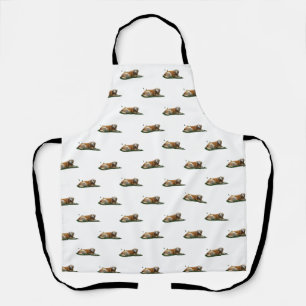 Yellow Labrador Mixed Breed Dog Apron