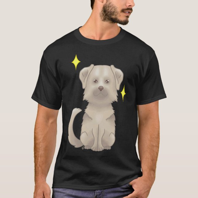 Yellow Labrador Retriever 153 T-Shirt (Front)