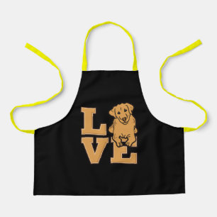 Yellow Labrador Retriever Apron