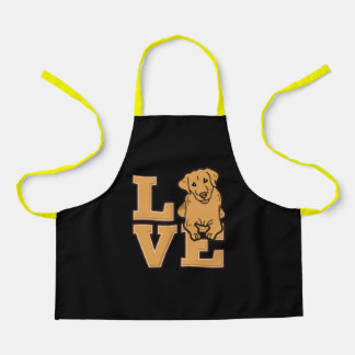 Yellow Labrador Retriever Apron