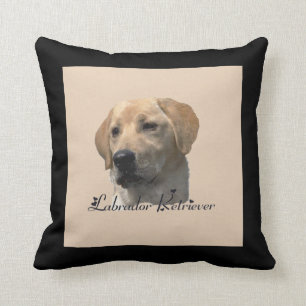 Yellow Labrador Retriever Art Gifts Cushion