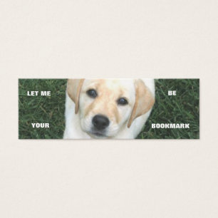 Yellow Labrador Retriever Bookmark