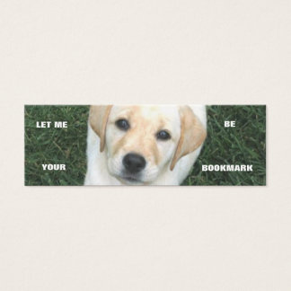 Yellow Labrador Retriever Bookmark