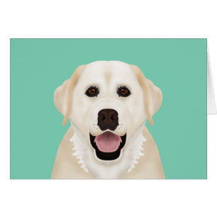 yellow labrador retriever cartoon