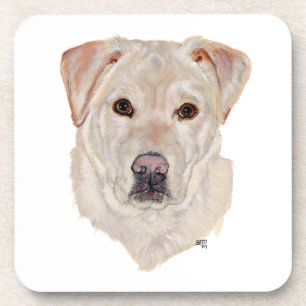 Yellow Labrador Retriever Coaster