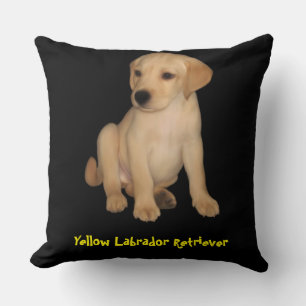 Yellow Labrador Retriever Cushion