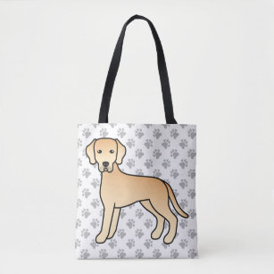 Cute Cartoon Labrador Retriever Tote Bags Zazzle Com Au