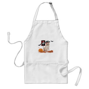 Yellow Labrador Retriever Halloween Standard Apron