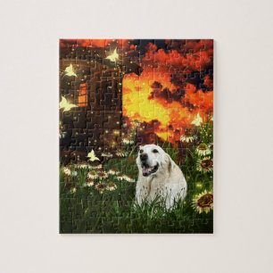 Yellow labrador retriever jigsaw puzzle