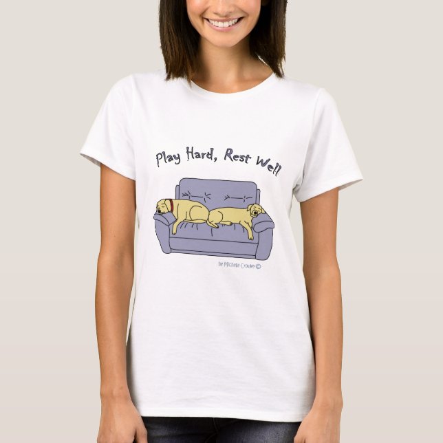 yellow labs T-Shirt (Front)