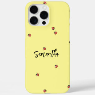 Yellow Ladybug  iPhone 16 Pro Max Case
