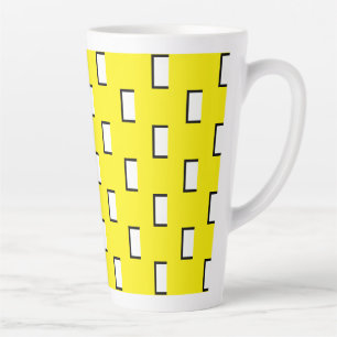 Yellow Large Latte Mug