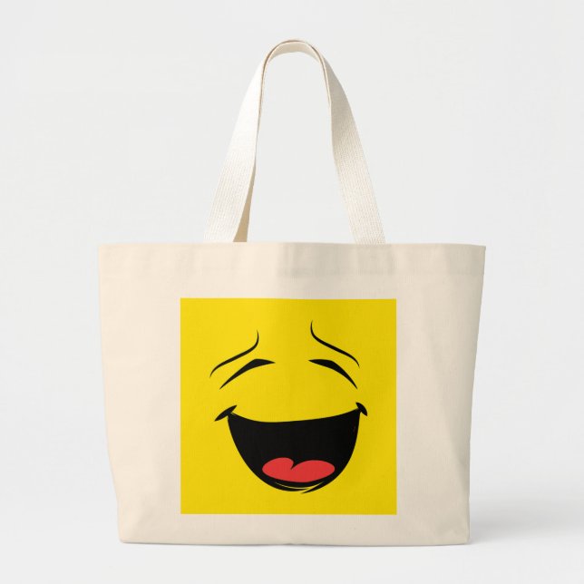 YELLOW LARGE TOTE BAG (Front)