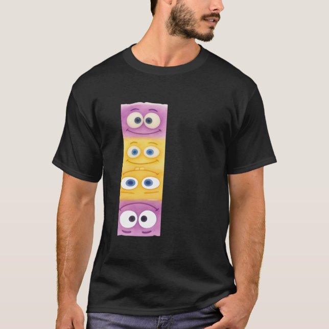 YELLOW-LAVANDER CARTOON FOR TEES (Front)