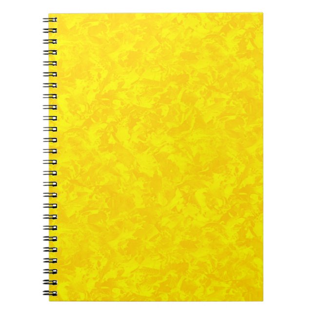 Yellow Leaf Pile Notebook (Front)