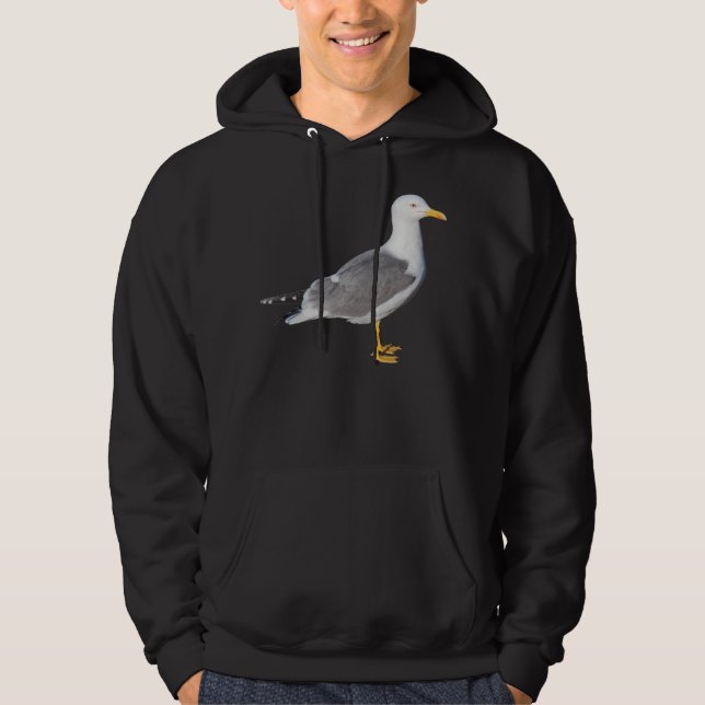 Yellow Legged Gull Hoodie (Front)