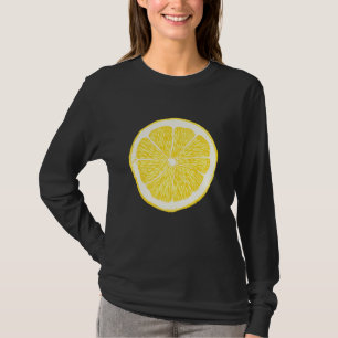 Yellow Lemon Costume Citrus Fruit Matching Costum T-Shirt