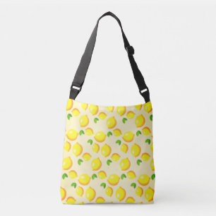 Yellow Lemon Crossbody Bag Modern Design