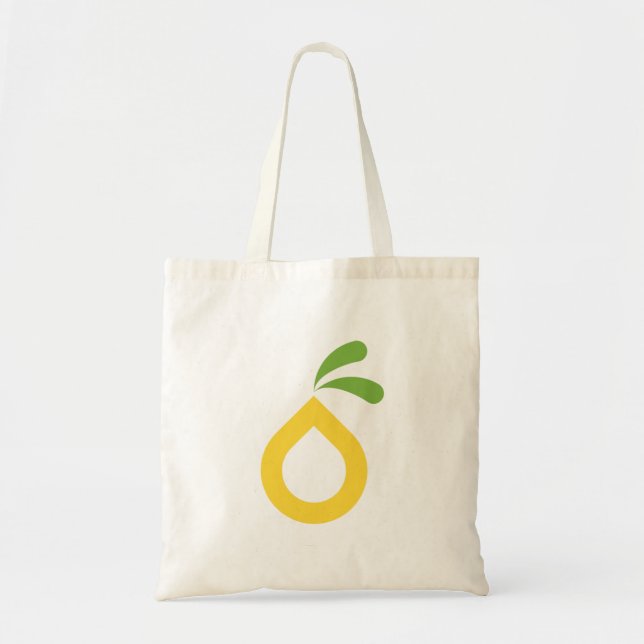 Yellow Lemon Fruit  Tote Bag (Front)