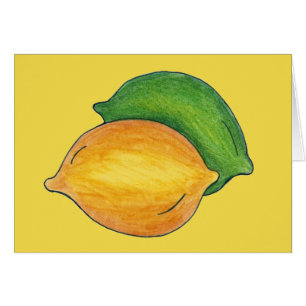 Yellow Lemon Green Lime Citrus Fruit Cooking Food