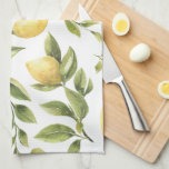 Yellow Lemon Mediterranean Bridal Shower gift Tea Towel<br><div class="desc">Celebrate love and friendship with our "Yellow Lemon Mediterranean Sorrento Bridal Shower" collection. Inspired by the sun-kissed charm of Sorrento, this vibrant collection features bright lemon motifs, Mediterranean elegance, and fresh, cheerful designs. Perfect for a memorable bridal shower, our selection brings a taste of Italian sunshine to your special event,...</div>