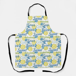 Yellow Lemons, Juice, Refreshing, Sweet, Sour Apron
