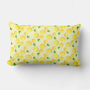 Yellow Lemons Pillow