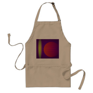 Yellow Light and the Moon Standard Apron