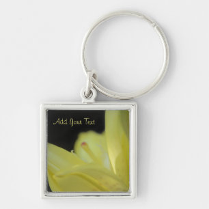 Yellow Lily by Shirley Taylor Key Ring