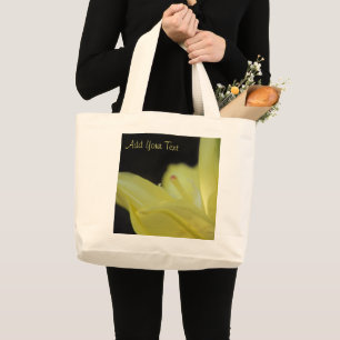 Yellow Lily by Shirley Taylor Large Tote Bag
