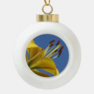 Yellow Lily Ornament