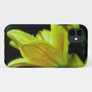 Yellow Lily with Wind Effect by Shirley Taylor iPhone 11 Case