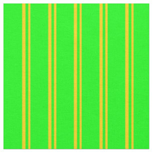 Yellow & Lime Coloured Lines Fabric