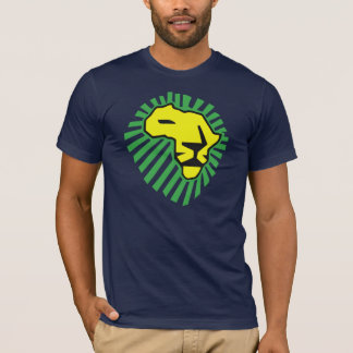 Yellow Lion Green Mane This Time for Africa Shirt