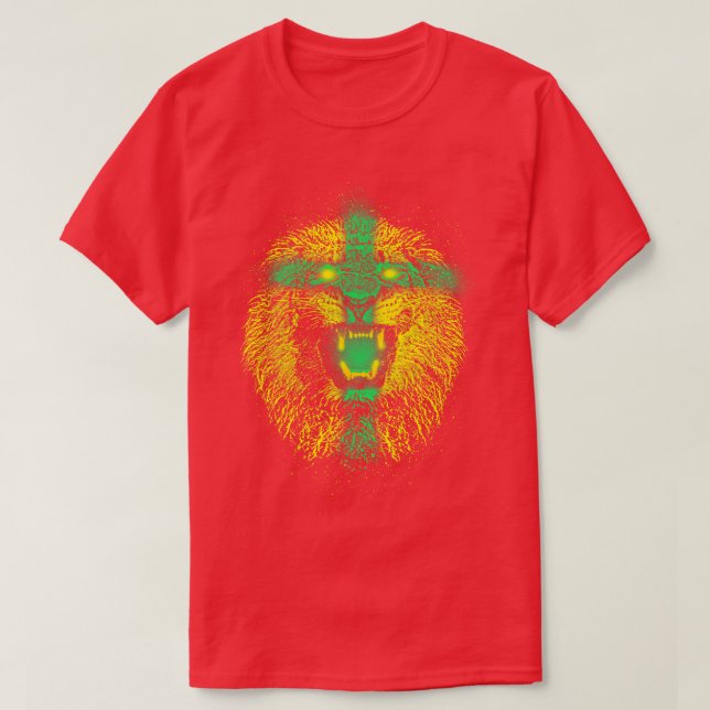 Yellow lion T-Shirt (Design Front)