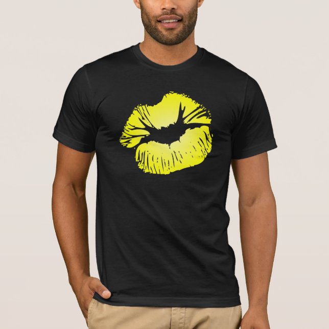 Yellow Lips T-Shirt (Front)