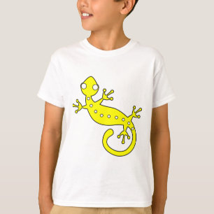 Yellow lizard artistic animated illustration T-Shirt