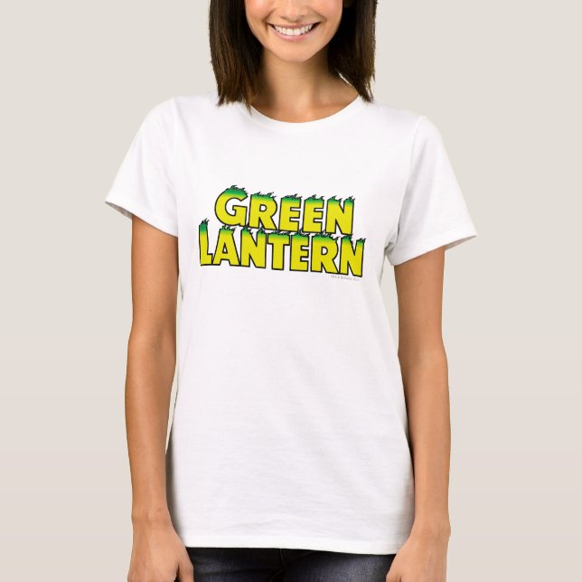 Yellow Logo Flames T-Shirt (Front)